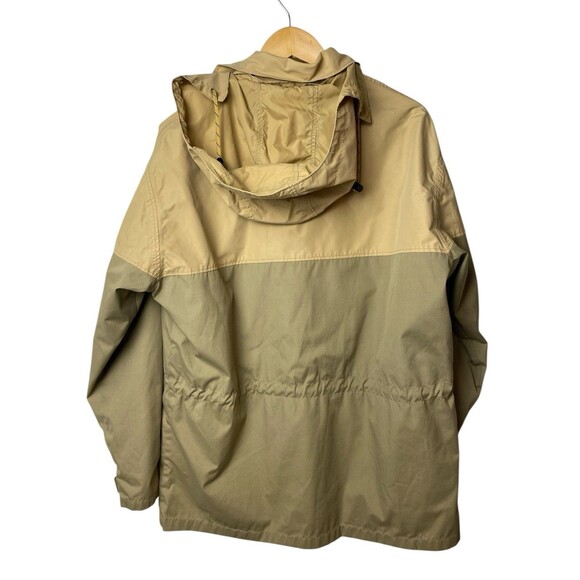 Vintage Eddie Bauer Expedition Gore-Tex Jacket Men's L Tan Beige Hooded USA READ - Picture 2 of 13
